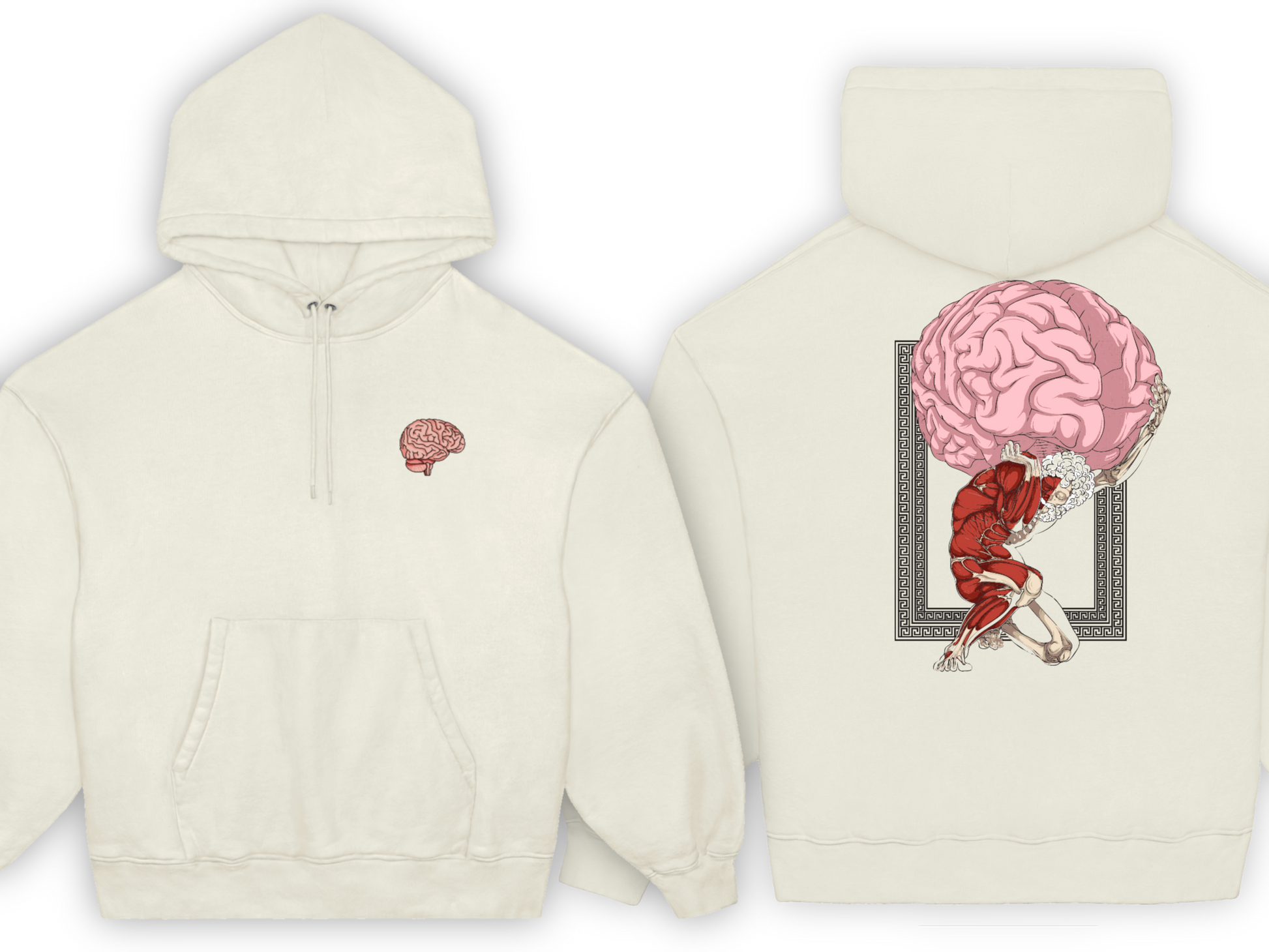 Hoodie Atlas En Chair et en Os