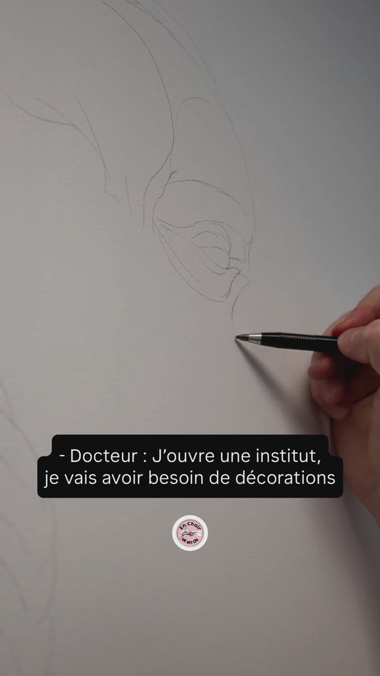 Décoration cabinet médical En Chair et en Os